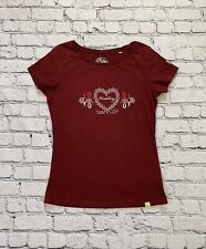 Camiseta Verde Wear Selección Para Mujer Talla M Rojo Oscuro Floral Heidelberg Gráfico segunda mano  Embacar hacia Argentina