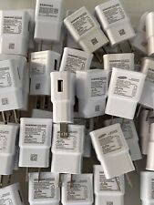 Lote misto de 40 adaptadores de viagem brancos OEM Samsung, usado comprar usado  Enviando para Brazil