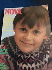 Vintage nova magazine for sale  BANBURY