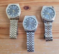 Watch Lot of 3 Milano Classic Ice 40mm Quartz Watch Old Stock - May Need Battery for sale  Shipping to South Africa