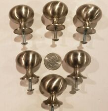 Solid Stainless Steel Door Knobs, Cabinet, Cupboard, Drawer Pulls  Lot of ( 6 ) for sale  Shipping to South Africa