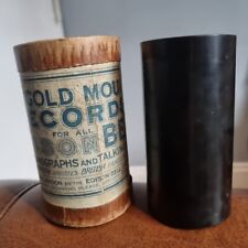 Edison phonograph wax for sale  BELPER