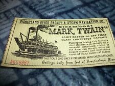 Vintage disneyland ticket for sale  Midland