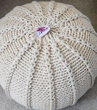 Round pouf ottoman for sale  Westfield