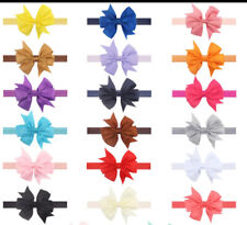 Cute Newborn Baby Girls Bow Headband Infant Headband Accessories (UK Seller ), used for sale  Shipping to South Africa