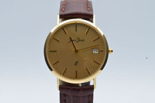 Jean Jacot Men's Watch Quartz Vintage 35MM 14K 585 Gold Rare Vintage for sale  Shipping to South Africa