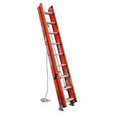 Werner 24 ft Fiberglass Extension Ladders Type II 300 lb., used for sale  Rochelle