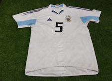 Camiseta de visitante Adidas Argentina - #5 Mascherano - Sub 20 2005, usado segunda mano  Argentina 