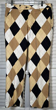Pantalones de golf Harlequin Loud Mouth talla 36x29, usado segunda mano  Embacar hacia Argentina