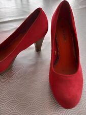 Chaussure rouge talons d'occasion  Feuquières-en-Vimeu