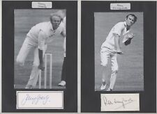 Eight cricket autographs for sale  HEATHFIELD