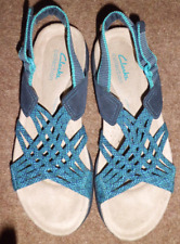 blue strappy sandals for sale  KIDDERMINSTER