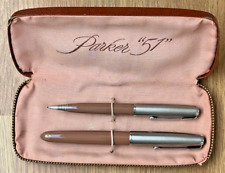vintage parker pen set for sale  WARWICK