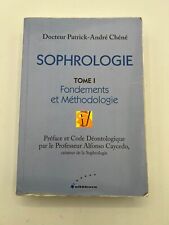 Sophrologie tome fondements d'occasion  Conches-en-Ouche