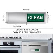 Usado, Ímãs de máquina de lavar louça ímã sinal sujo limpo indicador adesivo de máquina de lavar louça Q4O3 comprar usado  Enviando para Brazil