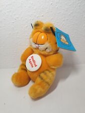 Stuffed again 9" Garfield Soft Toy Plush with tags 1981 for sale  REDHILL