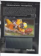 90's Panasonic Projection Screen TV Print Ad Big Screen Television 8.5" x 11" for sale  Shipping to South Africa