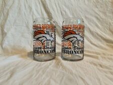 denver broncos glasses for sale  Englewood