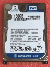 Used, Western Digital Scorpio Blue WD1600BEVE 160GB Internal 5400RPM 2.5" PATA/IDE HDD for sale  Shipping to South Africa