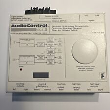 Controle de áudio 2XS eletrônico programável crossover testado usado funciona- branco- FS, usado comprar usado  Enviando para Brazil