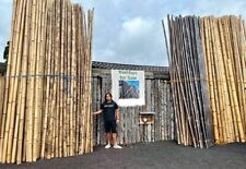 Bambusrohre natur meter gebraucht kaufen  Glees, Wassenach, Wehr