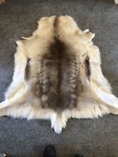 Reindeer hide rug for sale  LEICESTER