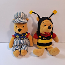 Muñecas de peluche de juguete de 8-9" de Winnie The Pooh (Choo Choo y Bumblebee Pooh) de Disney segunda mano  Embacar hacia Argentina