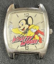 2005 Viacom Japan Movt. Relógio de aço inoxidável Mighty Mouse novidade comprar usado  Enviando para Brazil