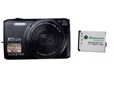 Cámara digital Nikon COOLPIX S6800 - 16,0 MP - 12x - Full HD - WiFi - Excelente estado., usado segunda mano  Embacar hacia Argentina