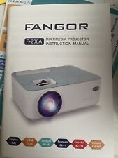 Paquete de proyector multimedia FANGOR con proyector y accesorios segunda mano  Embacar hacia Argentina