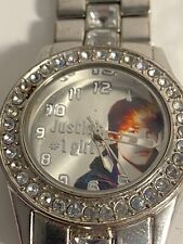 Accutime Justin Bieber 2010 Quartz Analog Watch JB-2003 Justin’s #1 Girl no batt for sale  Shipping to South Africa