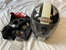 Black viper helmet for sale  UK