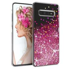 Do Samsung Galaxy S10 Plus Brokat Etui Płynny silikon Case Etui na telefon komórkowy Różowe na sprzedaż  Wysyłka do Poland