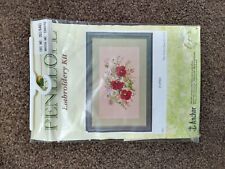 Floral embroidery kit for sale  AYLESBURY