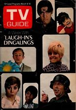 Usado, 1969 TV Guide 8 de março - Laugh in; Crazy George, Goldie Hawn; Jonathan Winters comprar usado  Enviando para Brazil