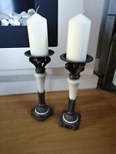 Antique metal candle for sale  CULLOMPTON
