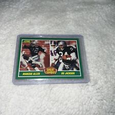 1989 Score - #284 Bo Jackson, Marcus Allen for sale  Shipping to South Africa