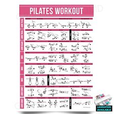 Pilates workout poster for sale  LONDON