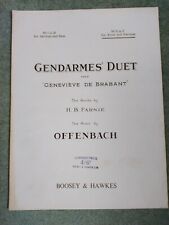 Offenbach gendarmes duet. for sale  SALISBURY