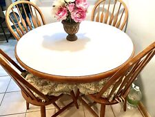 solid 4 chairs oak for sale  East Brunswick