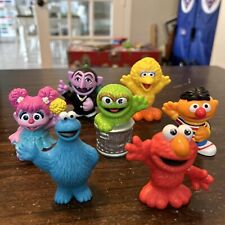 Sesame Street Workshop Lot Of 7 Figures 2.5”-3” Tall. 2009-2018 Hasbro USED, used for sale  Shipping to South Africa