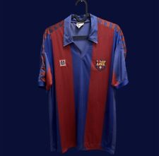Usado, Camiseta deportiva de fútbol vintage del FC Barcelona España 1984/1989 Home Meyba segunda mano  Embacar hacia Argentina