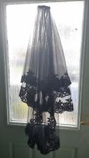Black lace wedding for sale  IPSWICH