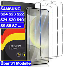 3x Para Samsung Galaxy vidrio templado protector de pantalla lámina blindada vidrio real segunda mano  Embacar hacia Argentina