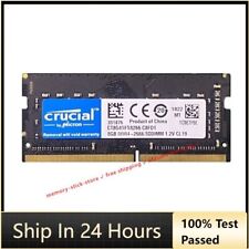 Notebook Crucial DDR3 DDR4 RAM 4GB 8GB 16GB 1600 2400 2666MHZ memória RAM comprar usado  Enviando para Brazil
