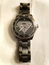 Superman gunmetal watch for sale  Fall River