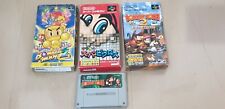 Super Famicom Japão NTSC SNES Super Donkey Kong 1 & 2 Bomberman 2, Mario Picross comprar usado  Enviando para Brazil