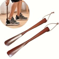 2 peças chifre de sapato de madeira profissional 11,8 polegadas cabo longo flexível comprar usado  Enviando para Brazil