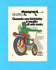 TOP971-PUBBLICITA'/ADVERTISING PAGE-1971- CARNIELLI - GRAZIELLA LEOPARD usato  Milano