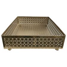 Pierced metal tray for sale  Doylestown